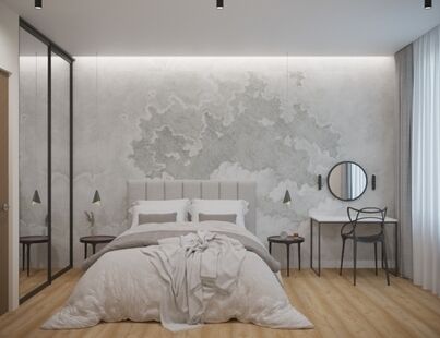 Фото № 4: Дизайн-проект четырехкомнатной квартиры 119.5  м² Современный стиль Пороект выполнен для ЖК Свой