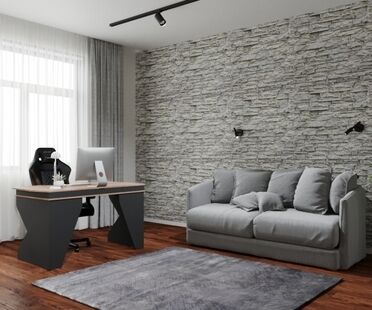 Фото № 2: Дизайн-проект четырехкомнатной квартиры 96.0  м² стиль Модернизм Пороект выполнен для ЖК Усадьба в Садовниках