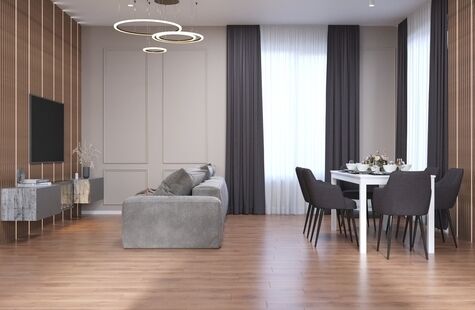 Фото № 5: Дизайн-проект дома/коттеджа 430.0  м² Стиль Современная классика пороект выполнен для частного дома