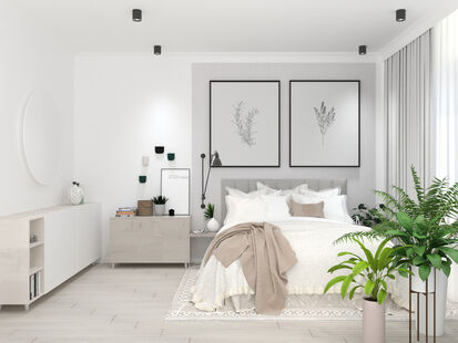 Фото № 1: Дизайн-проект четырехкомнатной квартиры 110.6  м² стиль Модернизм для ЖК в Новой Москве