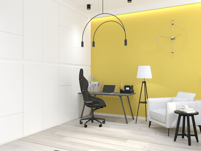 Фото № 6: Дизайн-проект четырехкомнатной квартиры 110.6  м² стиль Модернизм для ЖК в Новой Москве