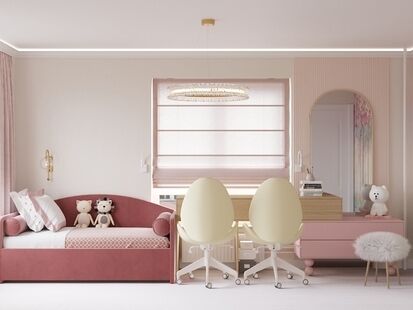 Фото № 3: Дизайн-проект четырехкомнатной квартиры 91.5  м² Современный стиль для ЖК Люберцы Парк