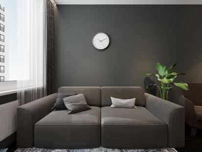 Фото № 6: Дизайн-проект двухкомнатной квартиры 39.9  м² Стиль Лофт Пороект выполнен для ЖК Испанские Кварталы