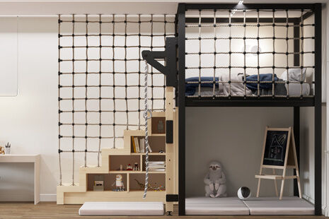 Фото № 2: Дизайн-проект четырехкомнатной квартиры 123.03  м² стиль Модернизм для ЖК Клевер Парк