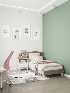 Фото № 6: Дизайн-проект четырехкомнатной квартиры 81.99  м² Современный стиль для ЖК Зеленая Линия