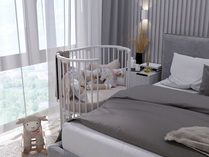 Фото № 3: Дизайн-проект двухкомнатной квартиры 36.8  м² стиль Модернизм для ЖК Дискавери Парк