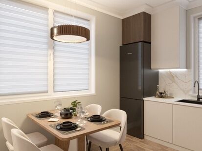 Фото № 2: Дизайн-проект дома/коттеджа 72.6  м² стиль Модернизм для этажа частного дома