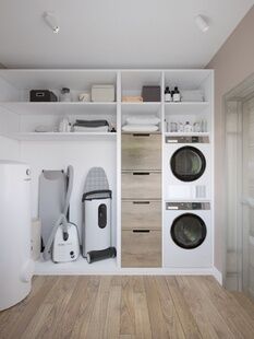 Фото № 6: Дизайн-проект дома/коттеджа 72.6  м² стиль Модернизм для этажа частного дома