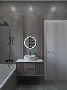 Фото № 6: Дизайн-проект дома/коттеджа 104.5  м² Стиль Кантри для одноэтажного дома