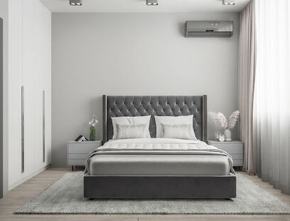 Фото № 6: Дизайн-проект трехкомнатной квартиры 65.13  м² Современный стиль для ЖК Новые Котельники