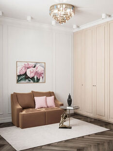 Фото № 2: Дизайн-проект дома/коттеджа 87.9  м² Стиль Современная классика для частного дома