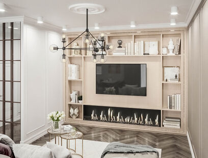 Фото № 5: Дизайн-проект дома/коттеджа 87.9  м² Стиль Современная классика для частного дома