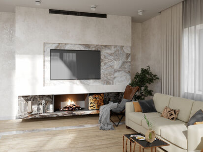 Фото № 4: Дизайн-проект дома/коттеджа 151.66  м² Современный стиль для этажа частного дома