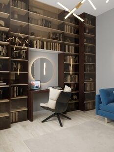 Фото № 3: Дизайн-проект дома/коттеджа 151.66  м² Современный стиль для этажа частного дома