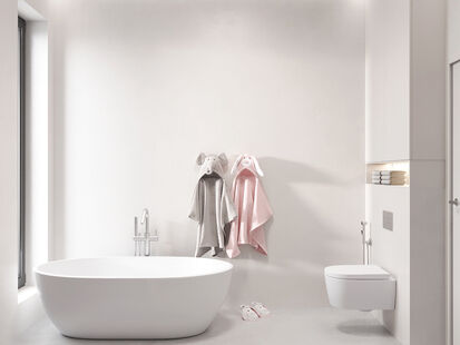 Фото № 2: Дизайн-проект дома/коттеджа 126.9  м² стиль Модернизм для этажа частного дома