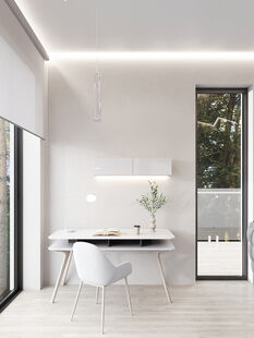 Фото № 4: Дизайн-проект дома/коттеджа 126.9  м² стиль Модернизм для этажа частного дома