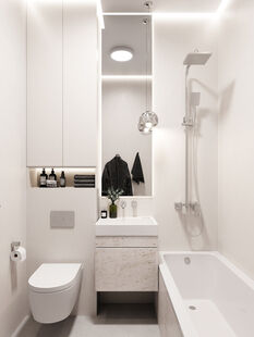 Фото № 6: Дизайн-проект дома/коттеджа 200.5  м² стиль Модернизм для этажа частного дома