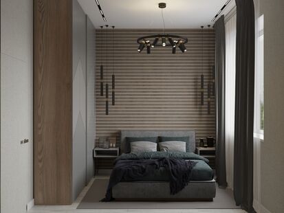 Фото № 4: Дизайн-проект дома/коттеджа 130.58  м² стиль Модернизм для этажа частного дома