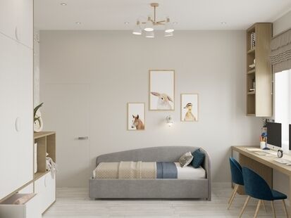 Фото № 3: Дизайн-проект дома/коттеджа 130.58  м² стиль Модернизм для этажа частного дома