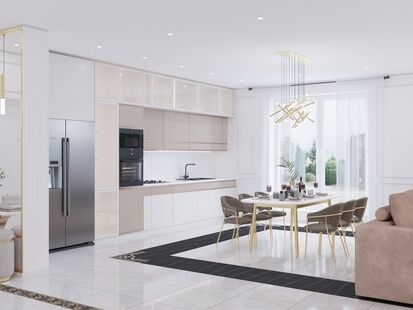 Фото № 5: Дизайн-проект дома/коттеджа 121.55  м² стиль Модернизм для этажа частного дома