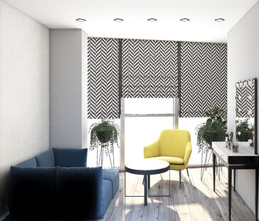 Фото № 6: Дизайн-проект трехкомнатной квартиры 87.8  м² стиль Модернизм для ЖК в г. Балашиха