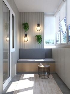 Фото № 3: Дизайн-проект двухкомнатной квартиры 62.99  м² стиль Модернизм для ЖК Московский