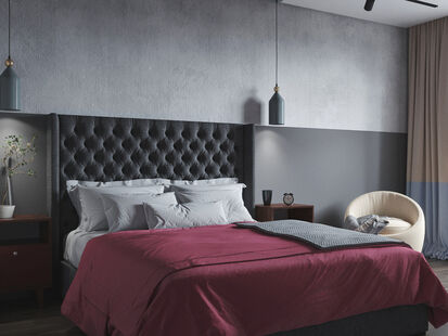 Фото № 5: Дизайн-проект двухкомнатной квартиры 71.0  м² стиль Модернизм для ЖК Изумрудный