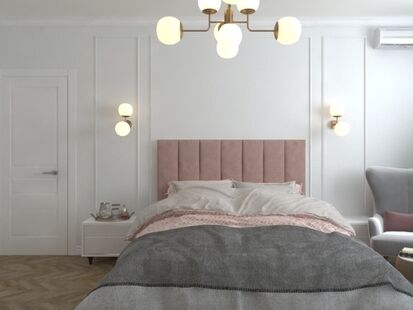 Фото № 4: Дизайн-проект двухкомнатной квартиры 60.29  м² Стиль Контемпорари для ЖК Московский