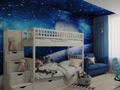 Фото № 2: Дизайн-проект трехкомнатной квартиры 91.16  м² Стиль Современная классика для ЖК Летний Сад