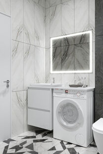 Фото № 5: Дизайн-проект квартиры-студии 29.25  м² Стиль Лофт для ЖК Green Park