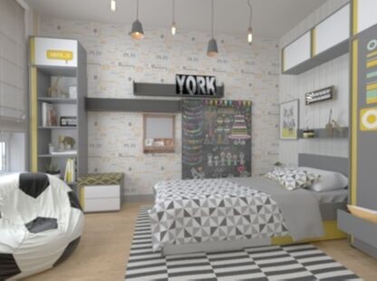 Фото № 1: Дизайн-проект трехкомнатной квартиры 88.2  м² Стиль Эклектика для ЖК Бунинские Луга