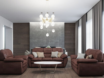 Фото № 6: Дизайн-проект пятикомнатной квартиры 113.98  м² Стиль Современный для КП Лужки-2