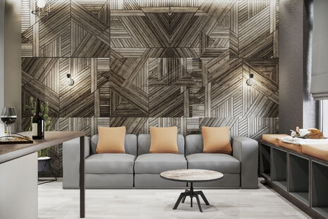 Фото № 6: Дизайн-проект квартиры-студии 27.83  м² Стиль Лофт для ЖК Сердце Одинцово