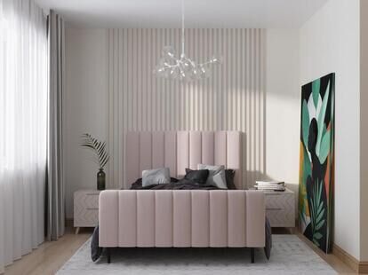 Фото № 6: Дизайн-проект трехкомнатной квартиры 47.0  м² стиль Модернизм для ЖК Московский