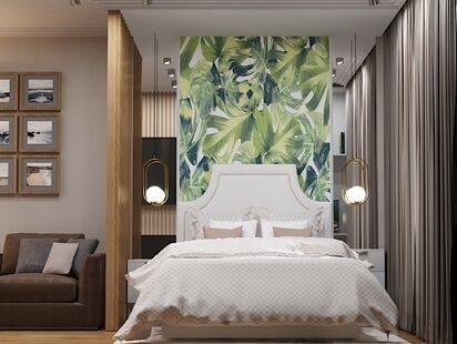 Фото № 4: Дизайн-проект однокомнатной квартиры 30.19  м² Стиль Контемпорари для ЖК Московский