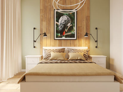 Фото № 1: Дизайн-проект однокомнатной квартиры 37.0  м² Стиль Модернизм для ЖК Царская Площадь