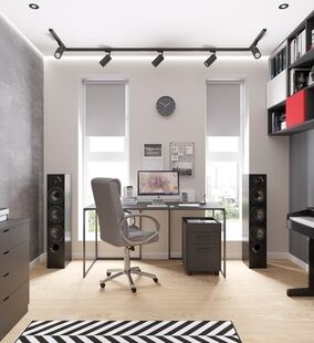 Фото № 6: Дизайн-проект двухкомнатной квартиры 48.88  м² Современный стиль для ЖК Первый квартал