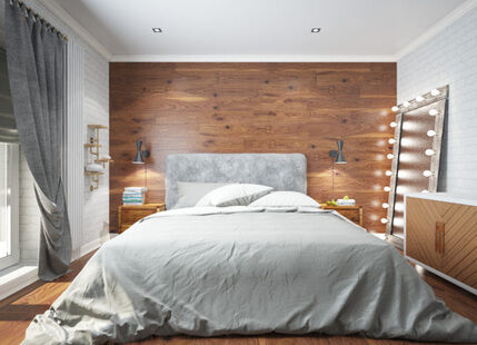 Фото № 1: Дизайн-проект четырехкомнатной квартиры 139.49  м² Стиль Эклектика для двухэтажного дома