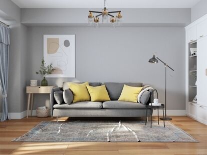 Фото № 6: Дизайн-проект однокомнатной квартиры 27.89  м² Современный стиль для ЖК Московский