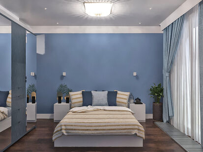 Фото № 6: Дизайн-проект трехкомнатной квартиры 70.91  м² Стиль Эклектика для ЖК ЗИЛ АРТ