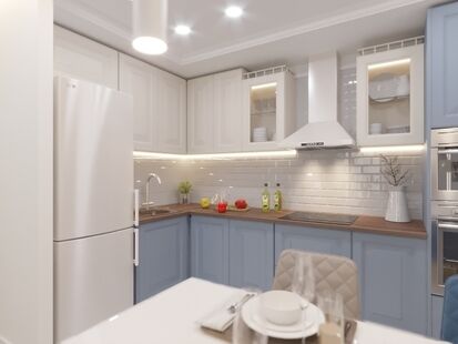 Фото № 5: Дизайн-проект квартиры-студии 26.5  м² Стиль Современный для ЖК Отрада