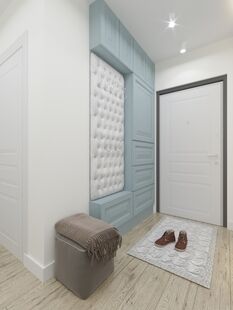 Фото № 4: Дизайн-проект квартиры-студии 26.5  м² Стиль Современный для ЖК Отрада