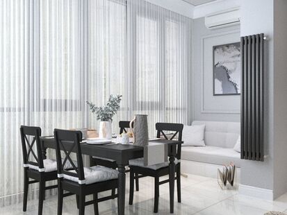 Фото № 4: Дизайн-проект двухкомнатной квартиры 42.58  м² стиль Модернизм для ЖК Московский