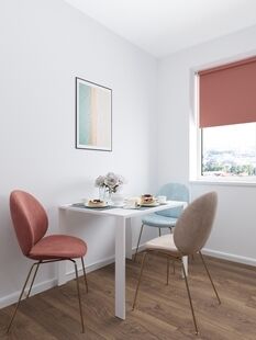 Фото № 6: Дизайн-проект двухкомнатной квартиры 55.27  м² стиль Модернизм для ЖК Новое Марфино