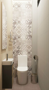 Фото № 3: Дизайн-проект квартиры-студии 28.6  м² Стиль Лофт для ЖК Веллтон Парк