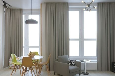 Фото № 5: Дизайн-проект квартиры-студии 35.76  м² Стиль Лофт для ЖК Невский