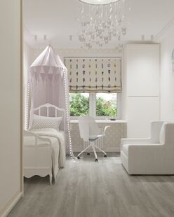 Фото № 1: Дизайн-проект детской 12.0  м² Стиль Современная классика для ЖК Московский