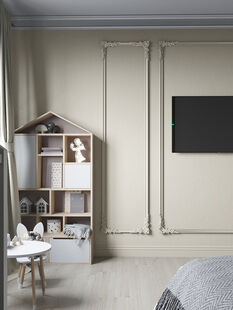 Фото № 4: Дизайн-проект спальни 18.01  м² Стиль Американская классика для ЖК в г. Казань