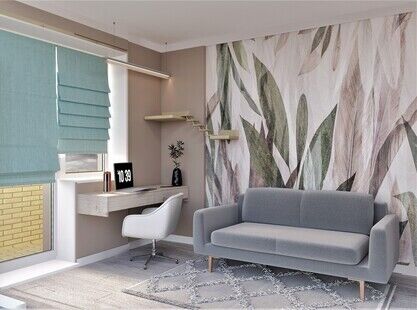 Фото № 1: Дизайн-проект трехкомнатной квартиры 65.4  м² Стиль Контемпорари для ЖК Одинбург