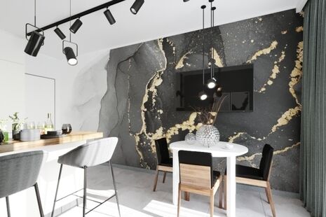 Фото № 6: Дизайн-проект двухкомнатной квартиры 64.8  м² Стиль Лофт для ЖК Селигер Сити